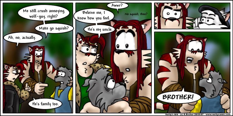 escher and isegrim are family