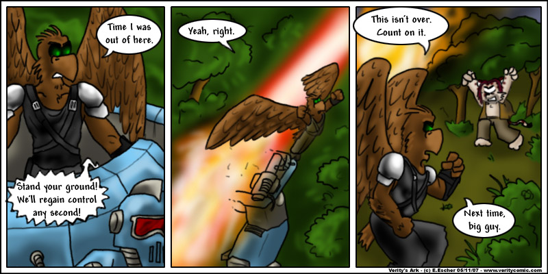 larzuk escapes certain death