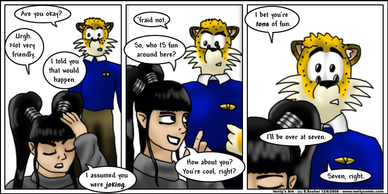 Eustace makes a date with Sabe