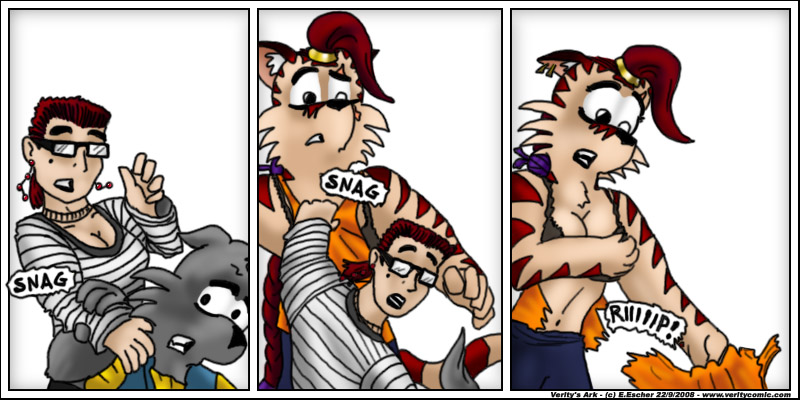 Ruby rips Eschers vest off