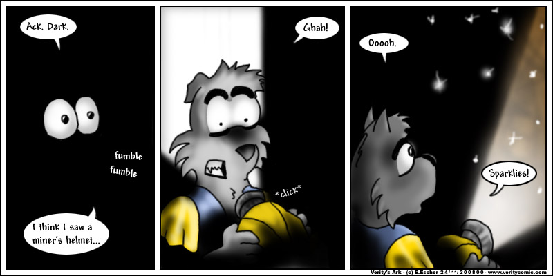 Isegrim finds a light