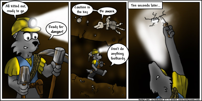 Isegrim digs for diamonds