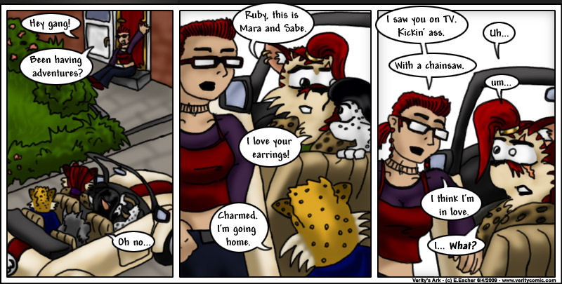 Ruby has a crush on Escher