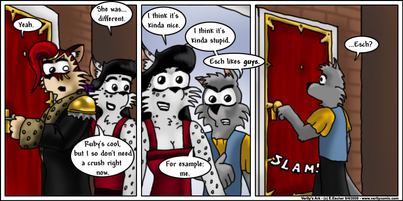 Ise doesn't approve of Ruby's crush.