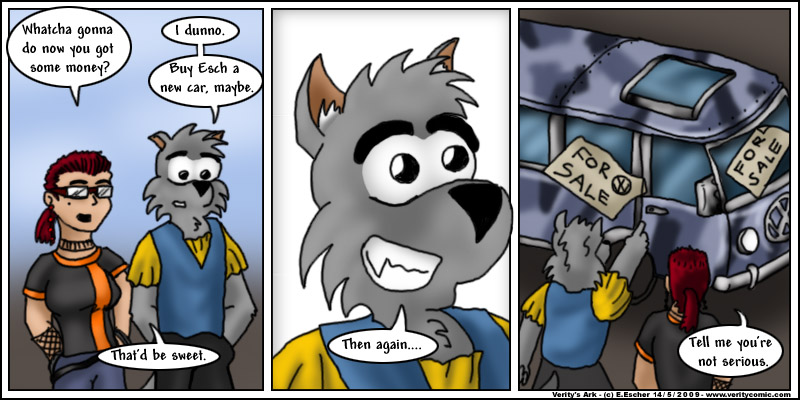 Isegrim wants to buy a bus