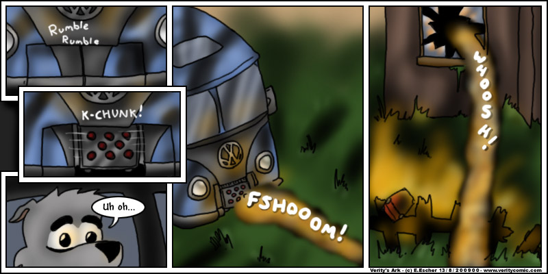 Isegrim activates the concealed missile launcher