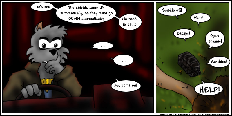 Isegrim is trapped, but perfectly safe