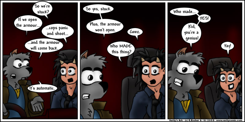 Miki gives Isegrim an idea