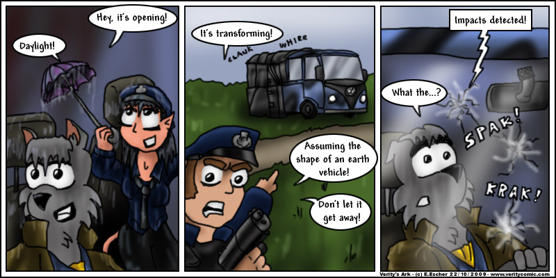 The battlebus finally comes out of its shell