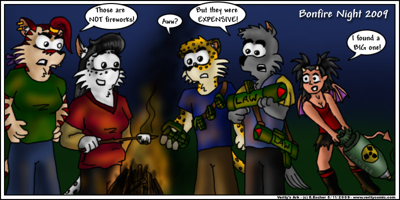 Miki and the boys arrive with explosives