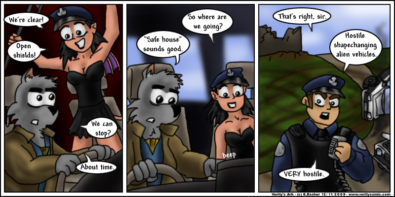 Isegrim and Mikisha plan their next stop