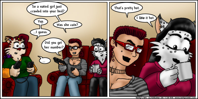 The girls talk about miki