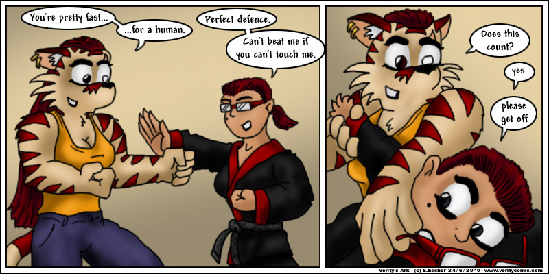 Escher grapples Ruby