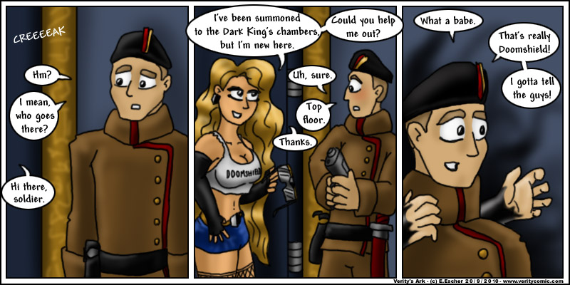 Doomshield doesn't kill somebody. This time.