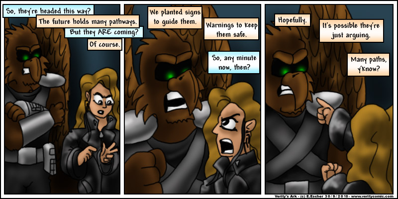 Eustace and Larzuk discuss their plans for the future.