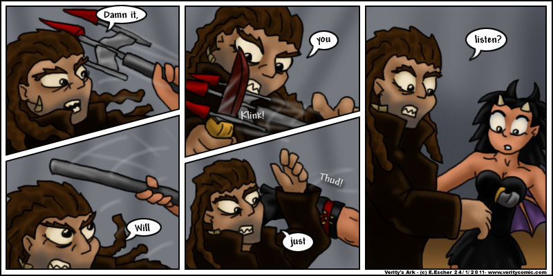 The killer defends himself