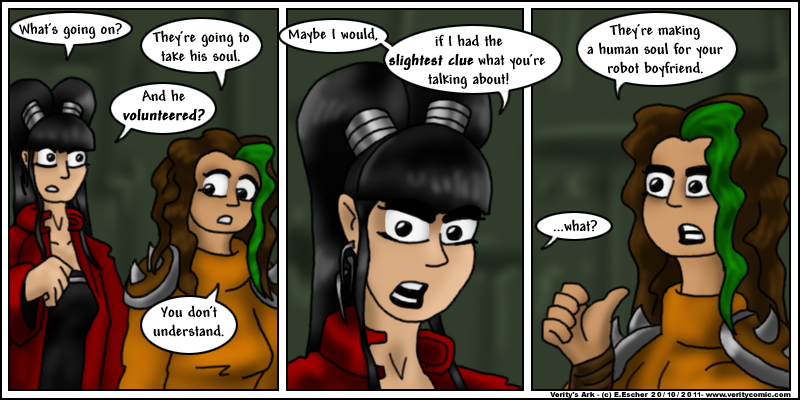 Eustace doesn't understand the plan.