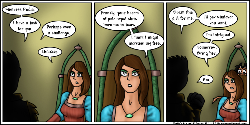 The slavemaster enlists some help