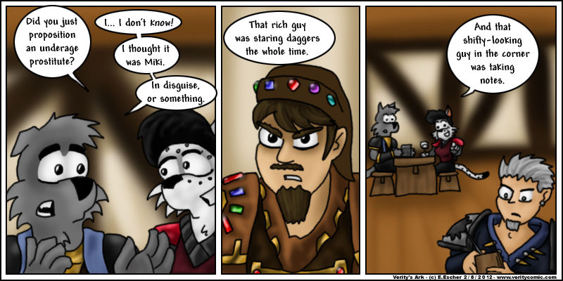 Isegrim attracts all kinds of attention