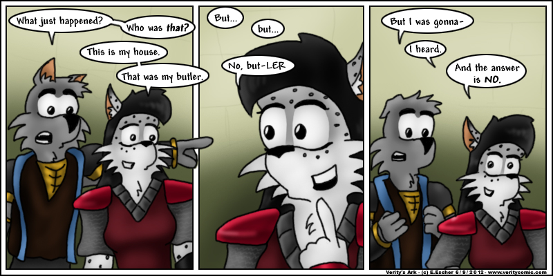 Mara reveals that she is the owner of the castle