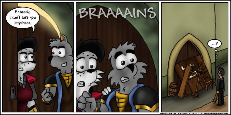 Mara and Isegrim forgot about the zombies.