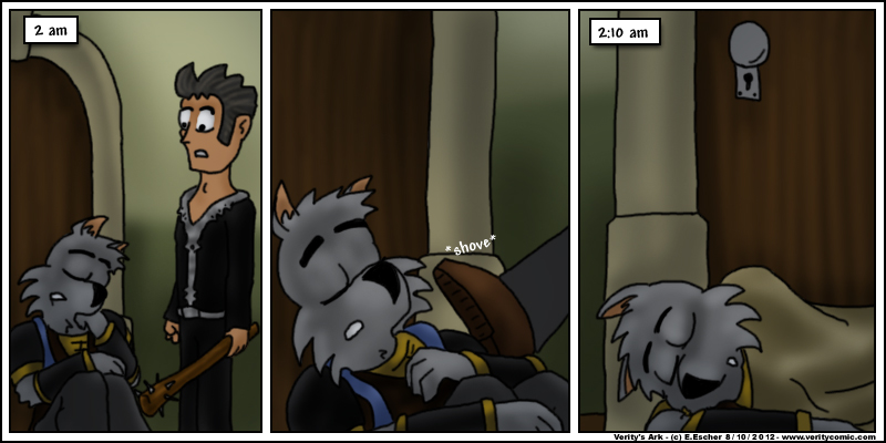 Grubb gives Isegrim a blanket