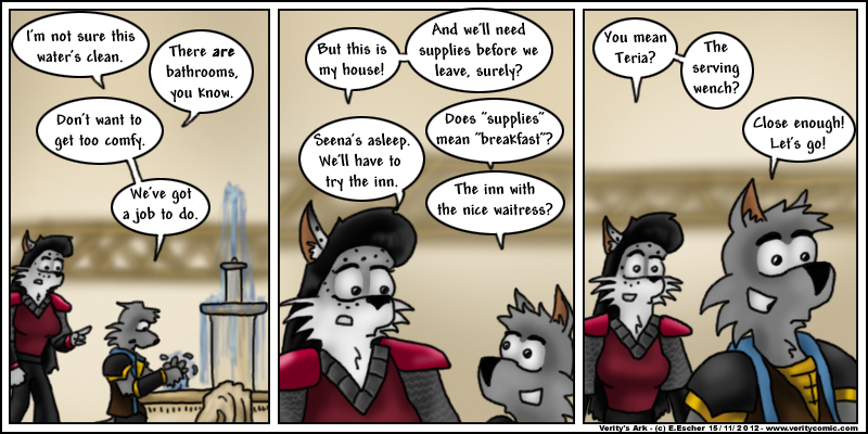 Isegrim wants breakfast