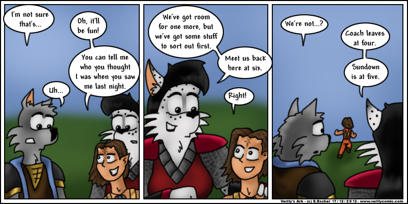 Mara plays a trick on Crissie