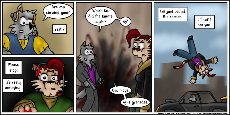 Isegrim and Escher play Saints Row, the Third.