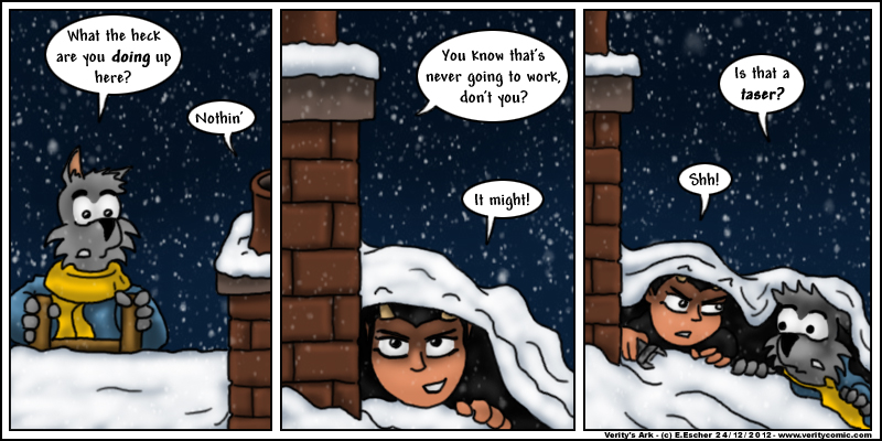 Miki has a plan to ambush Santa