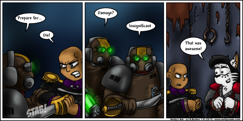 swords don't hurt the dark guard