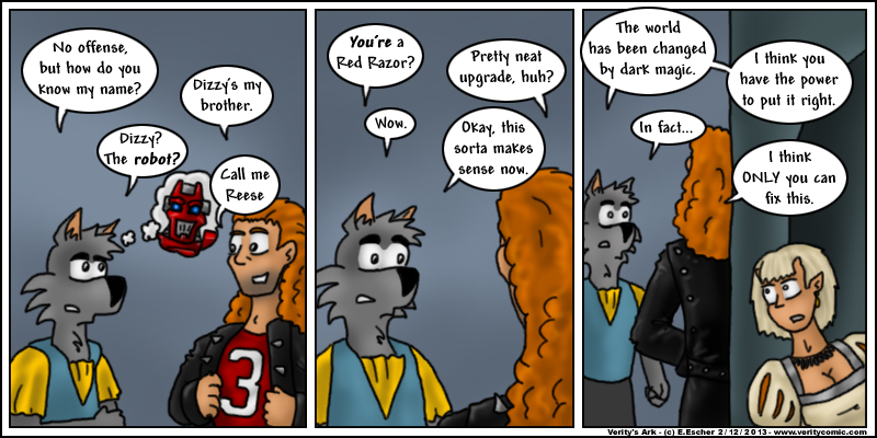 You're our only hope!