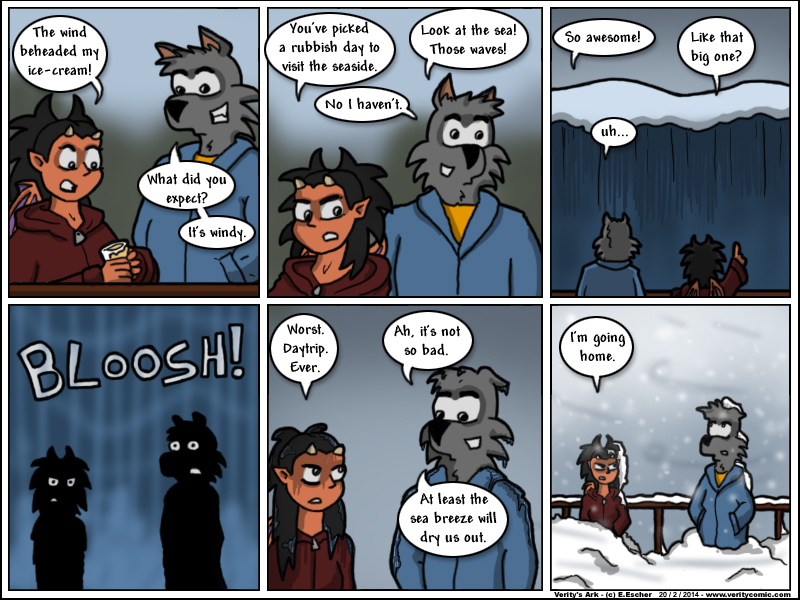 Not really Ice-cream weather