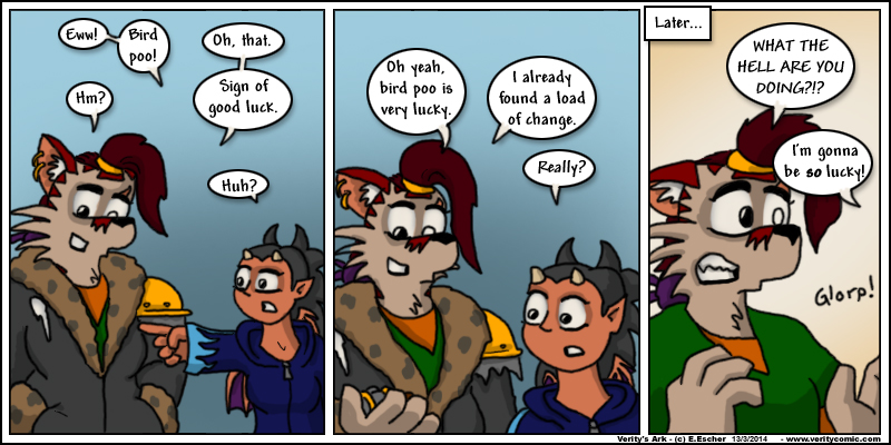 What IS she doing...?