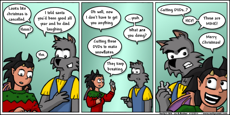 I bet he never watches 'em anyway.