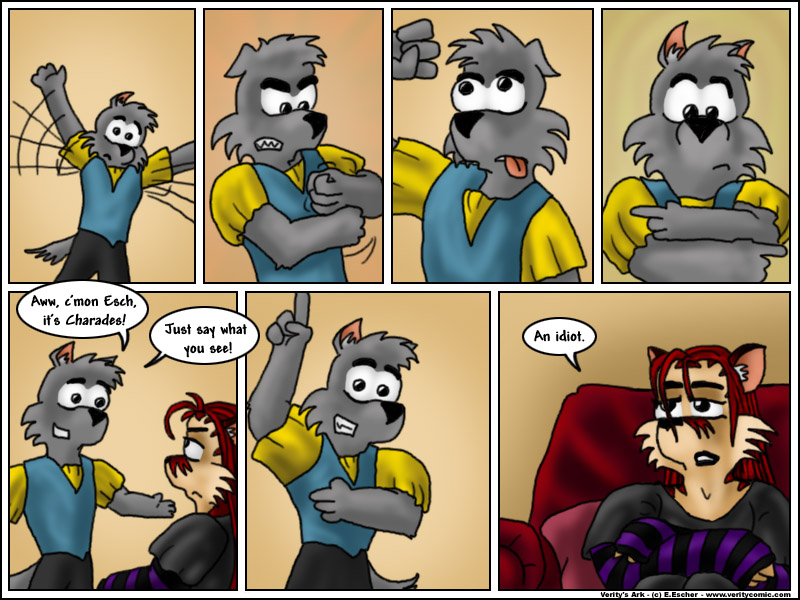 Escher hates party games