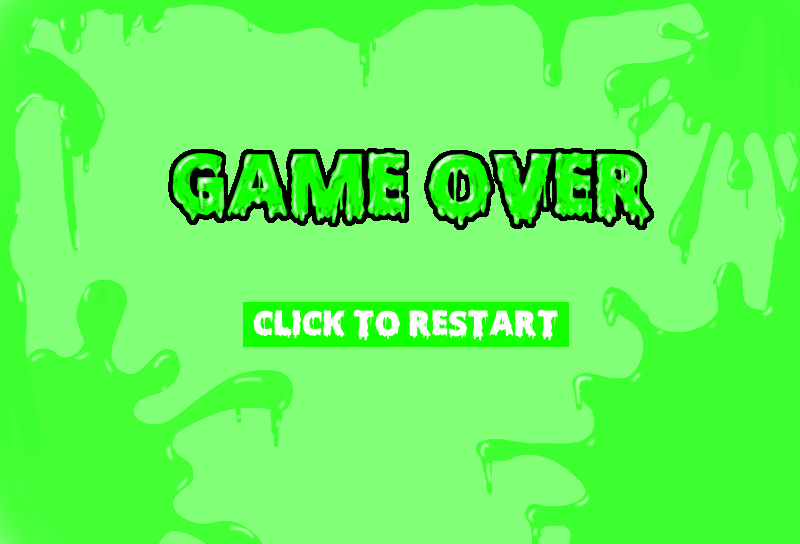 game over screen